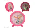 Produktbild: Depesche Spiel TOPModel Wecker pink – Modelmotiv & Nachtlicht, Ø 11 cm