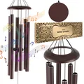 Produktbild: VEVOR Windspiele Klangspiel Glockenspiel D-Dur 1143xØ200mm Hängedeko Bronze
