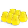 Produktbild: Bolsius – Outdoorkerzen - Citronella - 6 Stück - Im Glass - Gelb - 40 brennstunden - Mit natürlichen Extrakten - Mit natürlichem veganem Wachs - Ohne Palmöl