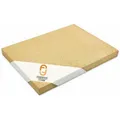 Produktbild: Feuerfest 123 GmbH Feuerraumplatten Schamotteplatte 500x500x40mm, - Hitzebeständig bis 1.400 °C - Lebensmittelecht für Pizzaofen 50 cm x 4 cm x 50 cm