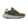 Produktbild: Satorisan - Chacrona Metta - Casual Sneaker Herren - Vintage Leder Sportschuhe Bequem, Nachhaltig und Dauerhaft - Farbe Dark Olive - Größe 41