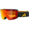 Produktbild: Alpina Nendaz Q-lite black yellow matt mirror red (32) one size