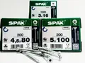 Produktbild: ORIGINAL ABC SPAX® T-Star plus Senkkopf TORX Spanplattenschrauben WIROX verzinkt