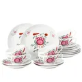 Produktbild: Seltmann Weiden Amina Ostfriesenrose Teeservice klein 18-tlg. Amina Ostfriesenrose 001.774581
