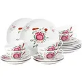Produktbild: Seltmann Weiden Teeservice, Mehrfarbig, Keramik, Rund, 1x1x1 cm, Essen & Trinken, Geschirr, Geschirr-Sets