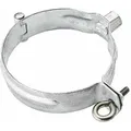 Produktbild: Gromo - Grömo Verzinkte Fallrohrschelle Ø100 Mit Gewindemutter M10 Ablaufrohrschelle, 50227