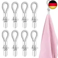 Produktbild: RUIJIE Aufhänger für Handtücher 8 Stück Handtuchclips Handtuch Clips Han