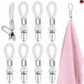 Produktbild: RUIJIE Aufhänger für Handtücher 8 Stück Handtuchclips Handtuch Clips Han