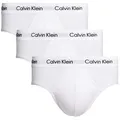 Produktbild: Calvin Klein Herren 3er Pack Unterhosen Hip Briefs Unterwäsche, Weiß (White), M