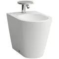 Produktbild: LAUFEN Kartell Stand-Bidet 8323310003021 weiß, 37x54,5cm, 1 Hahnloch, mit Ab- und Überlaufventil