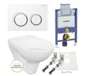 Produktbild: GEBERIT Vorwandelement WC Geberit Spülkasten 82 oder 98 cm WC Drückerplatte, Spar-Set