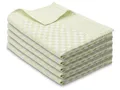 Produktbild: ZOLLNER 5er Set Geschirrtücher Baumwolle in 46x70 cm - super saugstarke und robuste Küchentücher – waschbar bis 60°C – in grün kariert - Gastronomiequalität - Oeko Tex® Zertifiziert