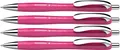 Produktbild: Schneider 132554 Slider Rave XB Kugelschreiber (Limitierte Sonderedition in power pink, Made in Germany) 4 Stück, Schreibfarbe: blau