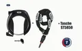Produktbild: Abus Rahmenschloss PRO TECTIC 4960 NR T82 ASY + Kette + Tasche SET