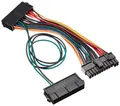 Produktbild: SilverStone SST-PP10 - Netzteil Adapter Kabel, Dual-24-Pin Buchse + Single-24Pin Stecker, für Den Betrieb von Zwei Netzteilen