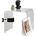 Produktbild: eluno Beistelltisch, Transparent, Kunststoff, 38.5x35.5x30 cm, Wohnzimmer, Wohnzimmertische, Beistelltische