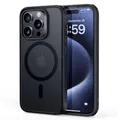 Produktbild: ESR für iPhone 15 Pro Hülle, kompatibel mit MagSafe, Militärnorm Schutz, vergilbungsbeständig, Kratzfeste Rückseite, magnetisches HandyHülle Case für iPhone 15 Pro, Classic Series, Mattschwarz