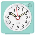 Produktbild: Mini Wecker Analog Analoger Reisewecker mit Schlummerfunktion und Licht Tragb...