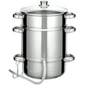 Produktbild: GSW 555975 Edelstahl Entsafter 26cm, Glas, silber - Silber