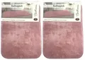Produktbild: 2er Set GÖZZE RIO Premium Badteppich 50x70 Badvorleger Badematte Anti-Rutsch NEU