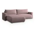 Produktbild: Masseno Ecksofa, Lila, Holz, 3-Sitzer, L-Form,L-Form, 265x183 cm, Wohnzimmer, Sofas & Couches, Wohnlandschaften, Ecksofas