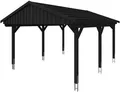 Produktbild: Skanholz Einzelcarport Fichtelberg, BxT: 423x566 cm, 326 cm Einfahrtshöhe