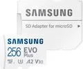 Produktbild: Samsung EVO Plus microSD-Speicherkarte (2024) (inkl. SD Adapter) - 256 GB MB-MC256SA/EU