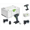 Produktbild: Txs 18-basic Akku Bohrschrauber 18 V 40 Nm Brushless + Winkelvorsatz + Systainer - Ohne Akku, Ohne Ladegerät - Festool