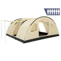 Produktbild: Zelt Tunnelzelt  6 Personen Beige/Sand 5000 mm Gruppenzelt CampFeuer