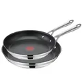 Produktbild: Tefal Jamie Oliver Cook' Smart Bratpfannen-Set 24 & 28 cm  Alle Herdarten