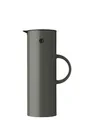 Produktbild: Stelton Isolierkanne EM77 - Doppelwandige Isolierkanne für heiße/kalte Getränke - Tee- & Kaffeekanne mit Glaseinsatz, Magnetverschluss, Schraubdeckel, Vintage-Design, 1 liter, Dark Forest