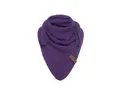 Produktbild: Knit Factory Schal Coco Dreiecksschals 140x60 cm Glatt Lila, (1-St), Schal Strickschal Umhängetuch Tuch Strickware