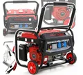 Produktbild: 3000W Stromerzeuger Benzin Stromaggregat Notstromaggregat Stromgenerator 7 PS