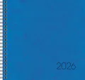 Produktbild: BRUNNEN Buchkalender Mod. 766 '26 | 210×205 mm, Karton, blau