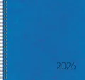 Produktbild: BRUNNEN 1076601306 Buchkalender21x21cm bl 2S/1WKarton