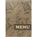 Produktbild: Securit Speisekarten-Mappe DESIGN PAISLEY, DIN A4