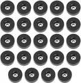 Produktbild: 24 Gummifüße Ø 38 x 15 mm Stahleinlage Adam Hall 4907 Gerätefuß Möbelfüße Gummi