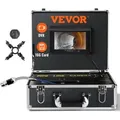 Produktbild: VEVOR Kanalkamera, 20 m, 17,8 cm Bildschirm, Rohrinspektionskamera mit DVR-Funktion, IP68-Kamera, 12 einstellbare LEDs, mit 16 GB SD-Karte für Abwasserleitungen, Abflussrohre