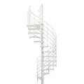 Produktbild: Minka Spindeltreppe Venezia Smart 38 - 305,5cm Geschosshöhe Weiß Weiß 120cm Durchmesser