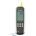 Produktbild: Voltcraft - Pl-125-t2 Temperatur-messgerät -200 - +1372 °c Fühler-typ K, J