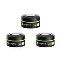 Produktbild: 3X Fonex Gummy Professional Styling Hairwax Matte Finish 150 ml Matter Look Grün