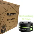 Produktbild: Fonex Gummy Styling Wax Matte Finish Hair Wax–Großpackung 36 Stück– für Friseure