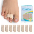 Produktbild: Hammerzehenkorrektor Zehenschiene Orthopädischer Zehentrenner Bandagen 8 Pack