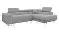 Produktbild: Mirjan24 Ecksofa Torezio Cord mit Bettkasten, Einstellbare Kopfstützen, Sofa mit Schlaffunktion, Eckcouch für Wohnzimmer, L-Form Couch mit Bettfunktion (Poso 110, Seite: Rechts)