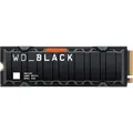 Produktbild: Black SN850X NVMe SSD 1 TB schwarz, PCIe 4.0 x4, NVMe, M.2 2280, Kühlkörper