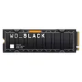 Produktbild: Western Digital WD_BLACK SN850X NVMe SSD 1TB, M.2 2280 / M-Key / PCIe 4.0 x4, Kühlkörper