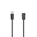 Produktbild: Hama 00200628 USB Kabel 1,5 m USB A Schwarz (00200628)