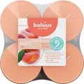Produktbild: Bolsius Maxi-lichte Transparent 8 Stunden 8er Pack True Scents Pfirsich Duftkerze