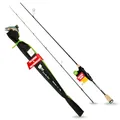 Produktbild: Zite Fishing UL Rute/Forellenrute 190cm 2-5g | Trout-Spoon Angel-Rute | Spinnrute Ultra Light mit Korkgriff zum Barsch & Forellen Angeln, Angeln Rute, Spinnruten, Forellen-Rute, Forellen-Angel