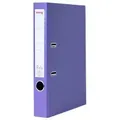 Produktbild: Viking Premium Ordner Schmal DIN A4 50 mm Violett 2 Ringe Kunststoff Matt